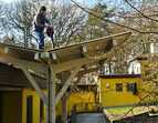 Gemeinsamer Frühjahrsputz im Schullandheim am 09. März 2024